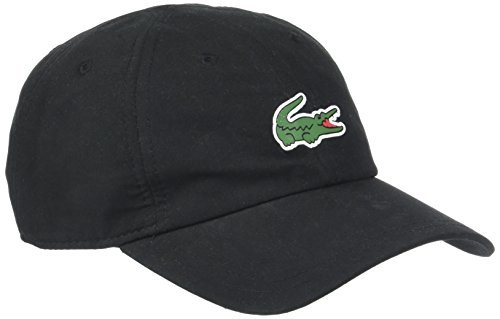 Social Lacoste Sport RK2464 Gorra de béisbol, Negro