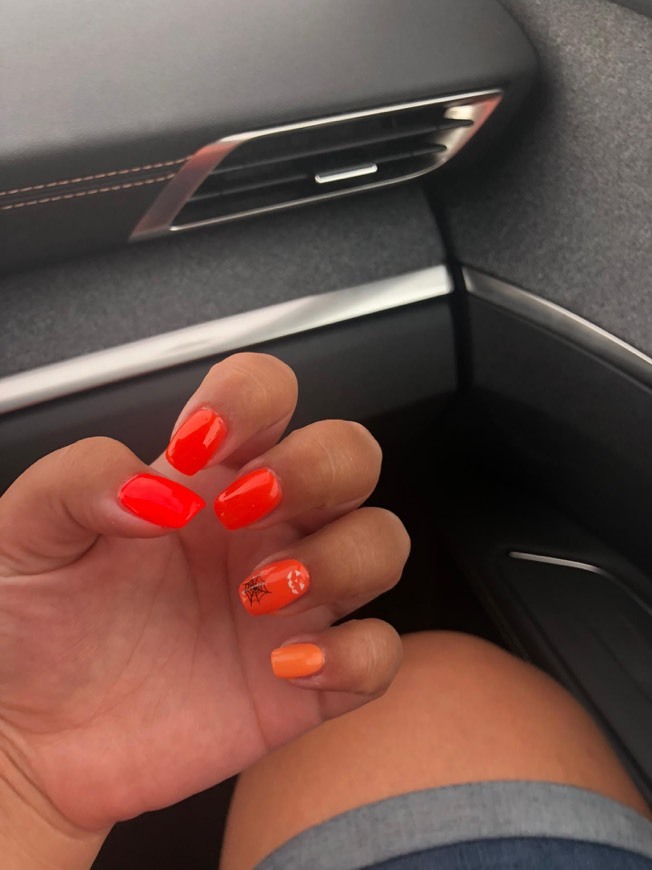 Moda halloween nails 🧡🎃 