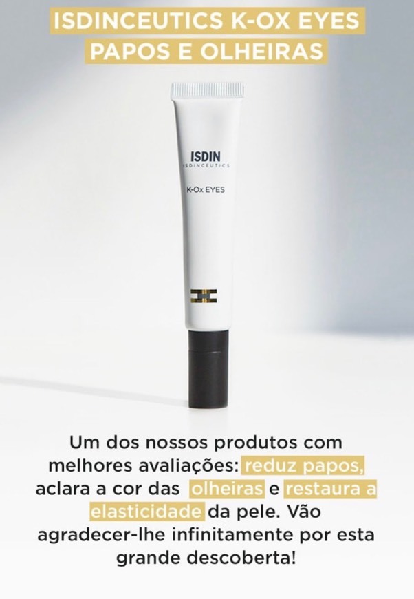 Product Creme de contorno de olhos IsdinCeutics