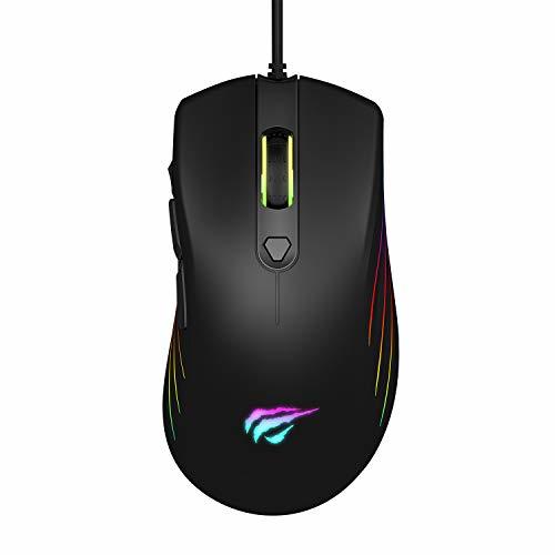 Electrónica havit Ratón Gaming RGB con Cable