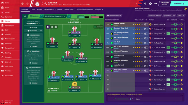 Moda Football Manager 2020