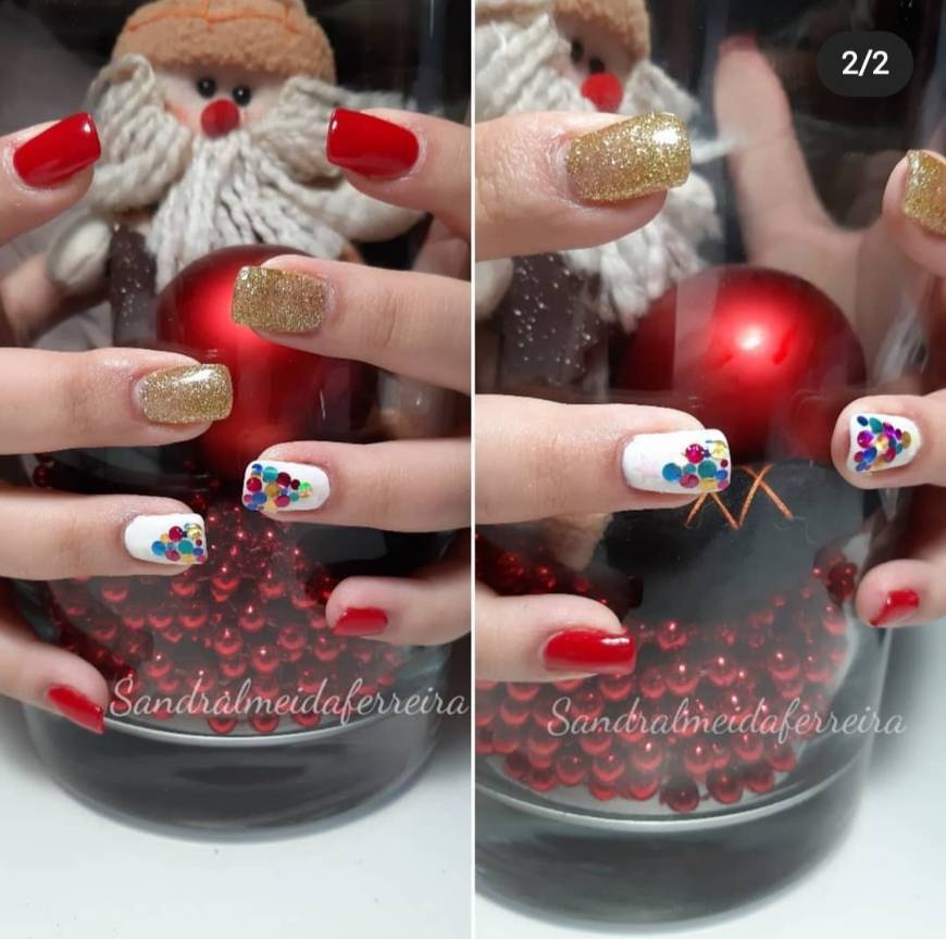 Moda Unhas de gel por Sandra Almeida Ferreira 