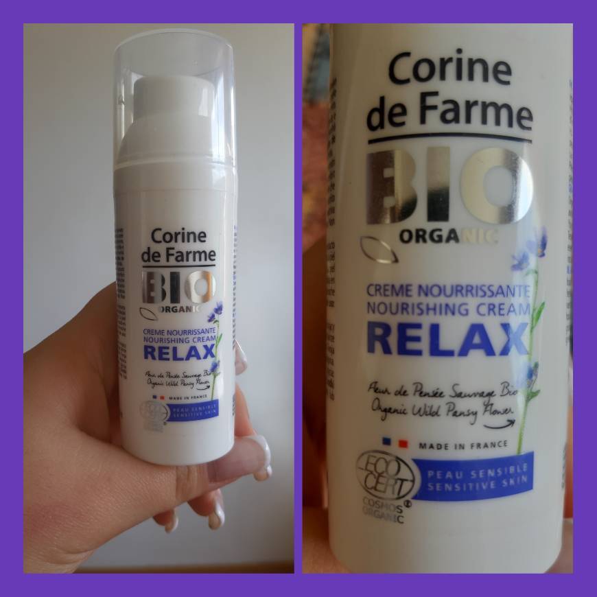 Moda Creme relaxante para a pele da Corine de Farme 