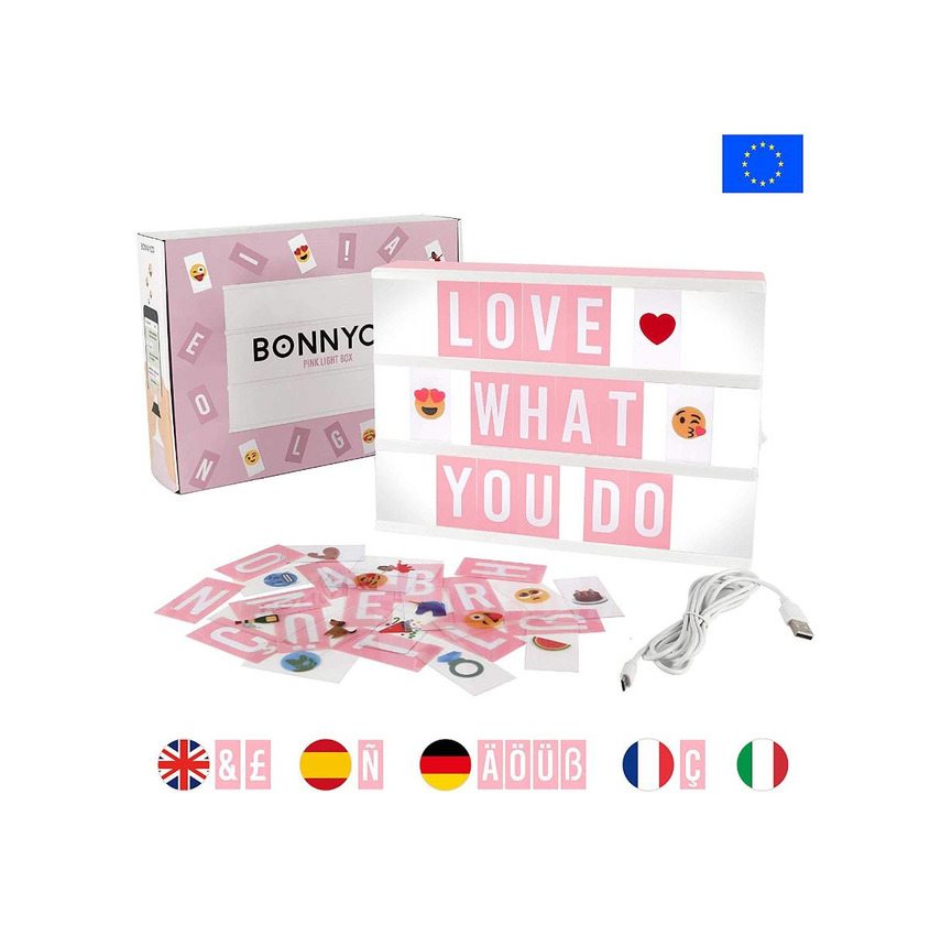 Social Caixa de Luz Rosa USB