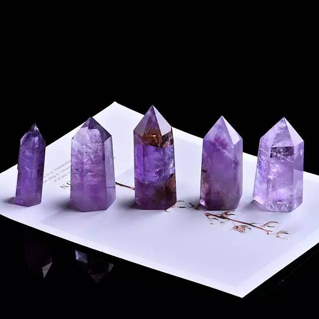 Products Pontas de Cristal Roxo 