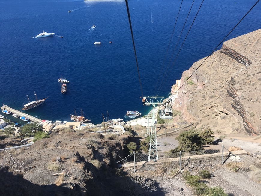 Place Santorini Cable Car