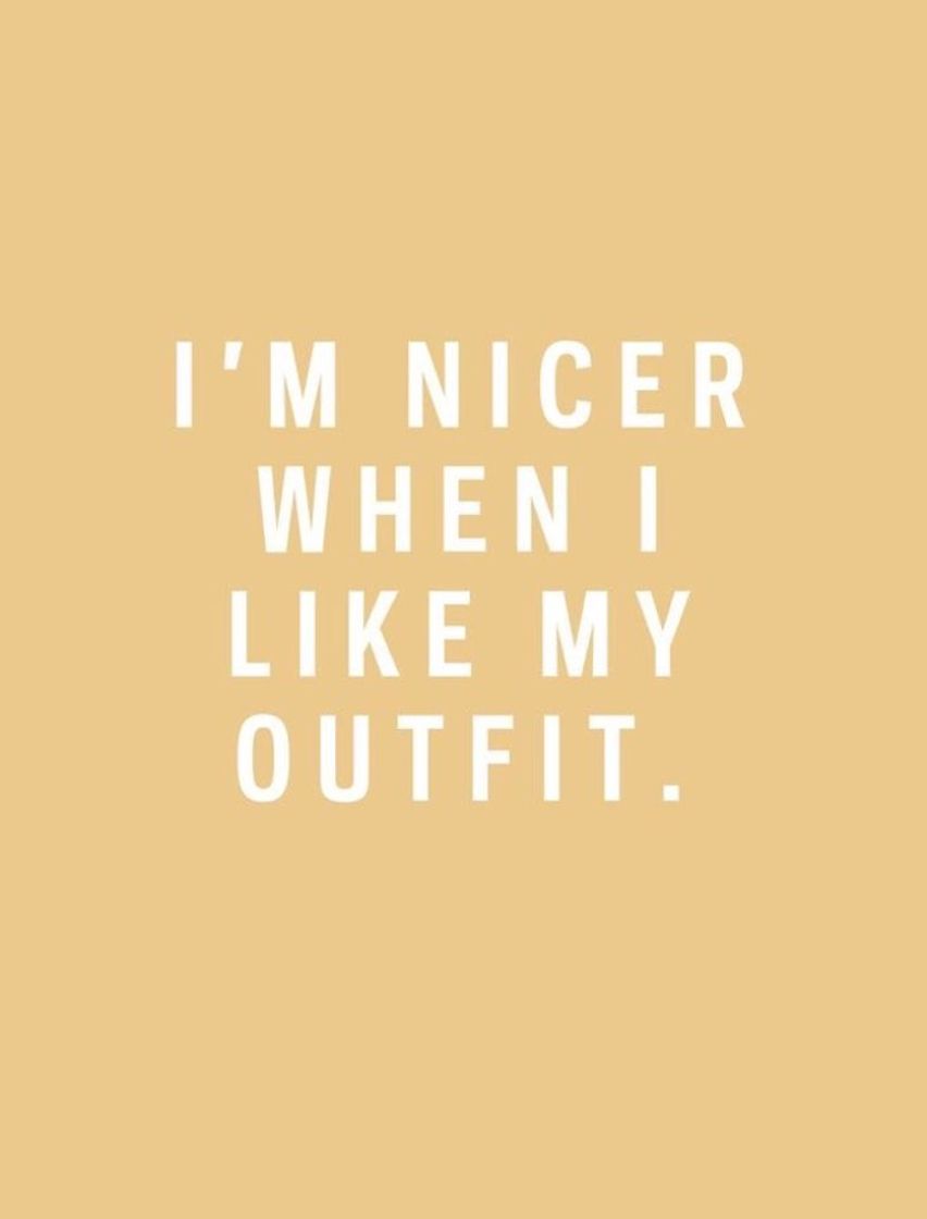 Social I’m nicer when...