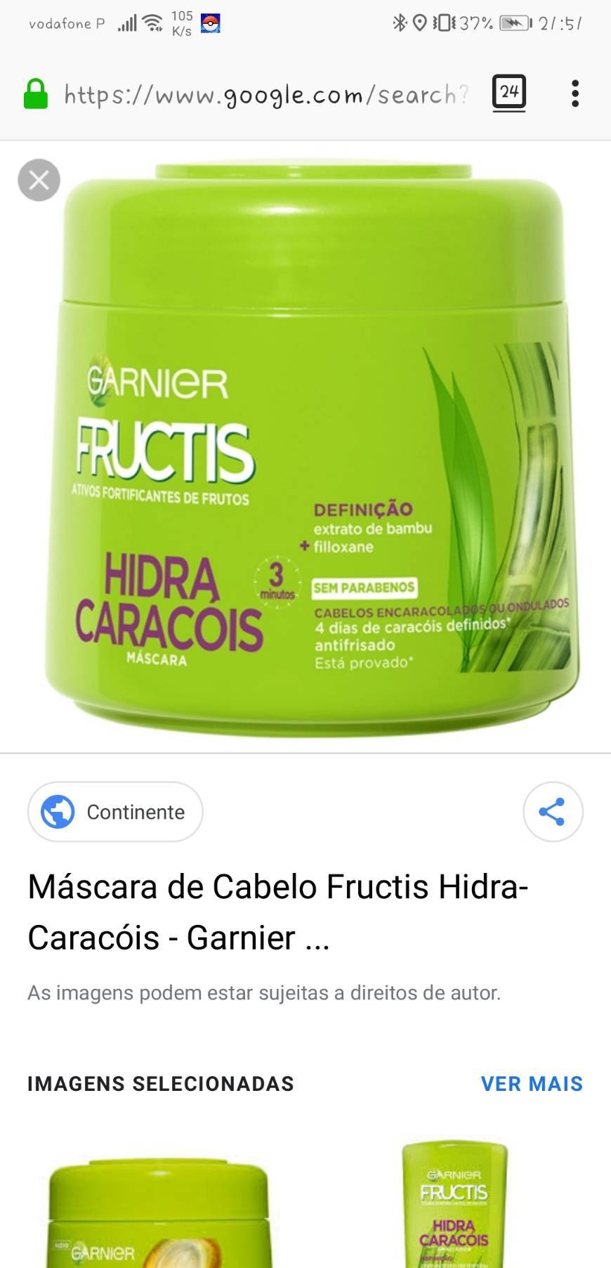 Product Máscara capilar 