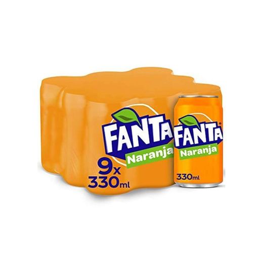 Fanta - Naranja, Refresco con gas, 330 ml