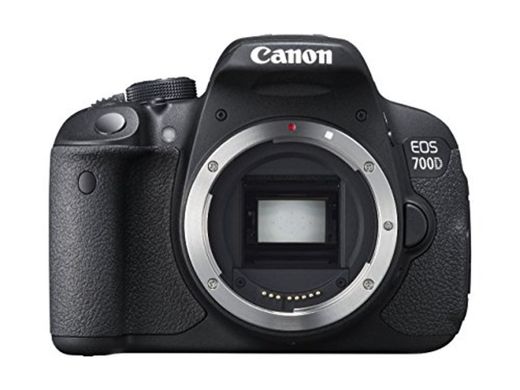 Canon EOS 700D Cámara digital SLR, 18MP, CMOS Sensor, 3 inch LCD,