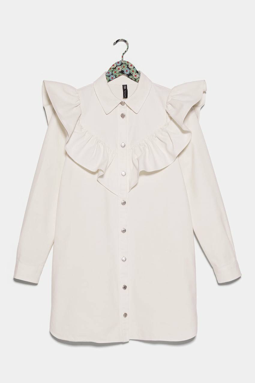 Social Vestido camisa zara- promoção