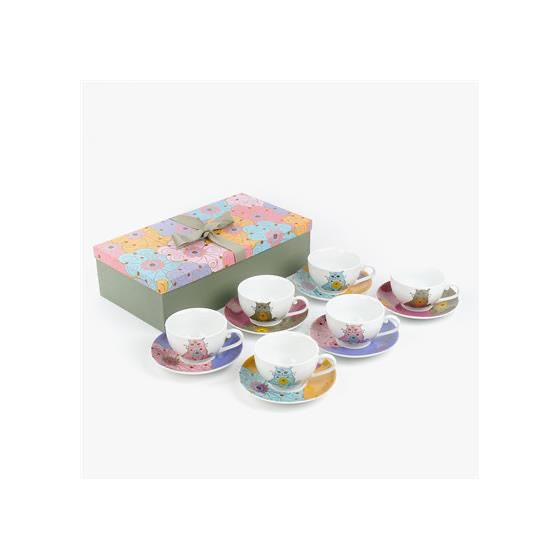 Conjunto chávenas café Gato Preto