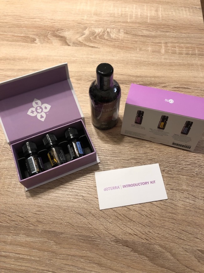 Belleza doTERRA Essential Oils Introductory Kit de 3 aceites.