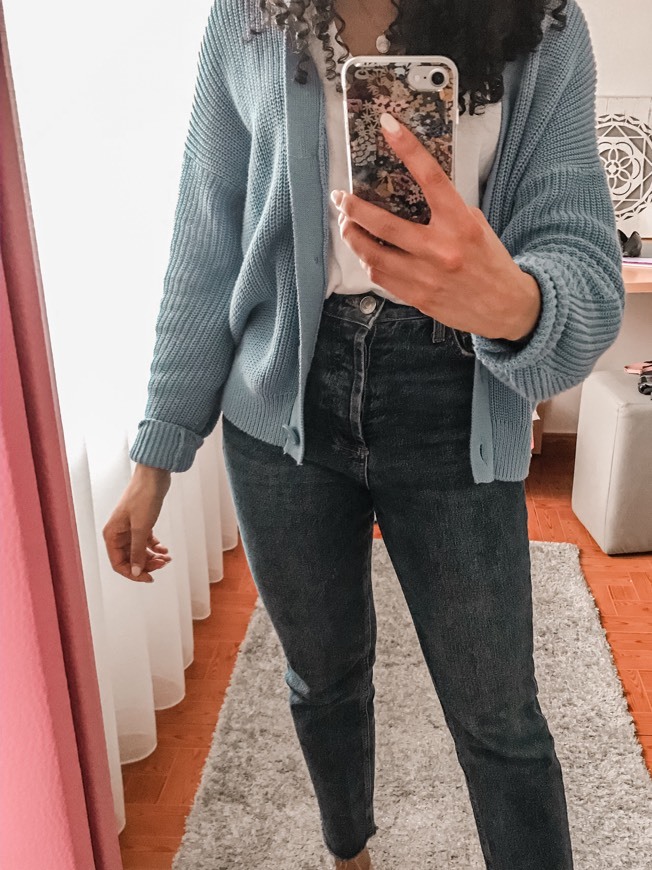 Cardigan Azul Celeste