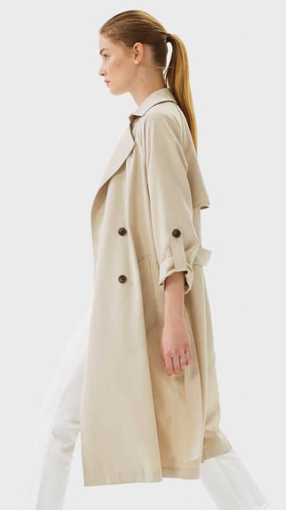 Trench Coat - Stradivarius 