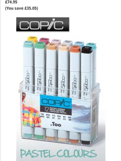 Copic markers 🔥❤️👌