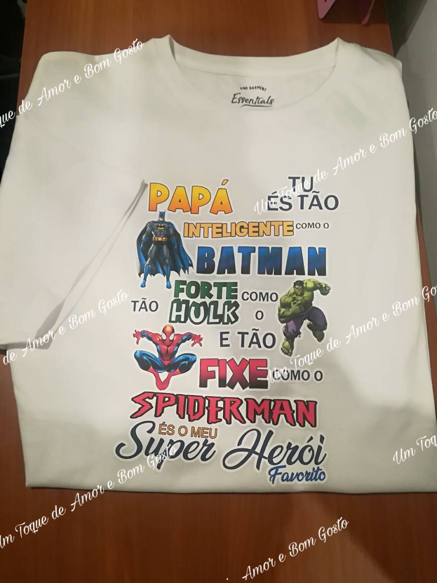 T-shirt Pai Herói 
