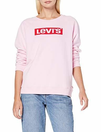 Levi's Relaxed Graphic Sudadera, Rosa