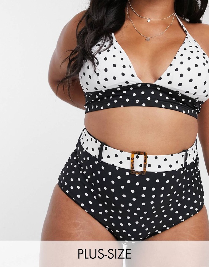 High waist bikini