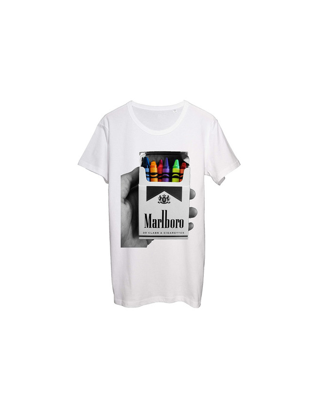 Benefitclothing Marlboro Cigarettes Colorful Crayons T-Shirt