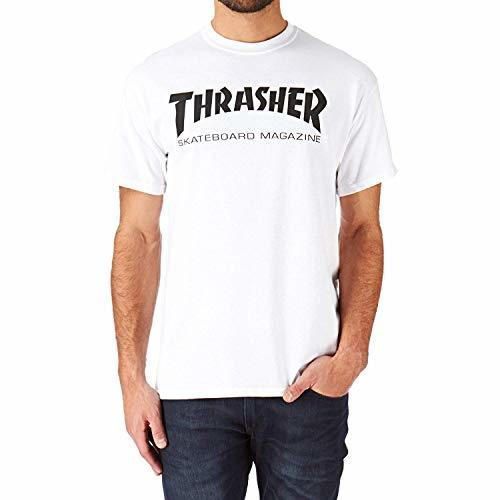 THRASHER Thrasher Skate Mag Camiseta Grande blanco