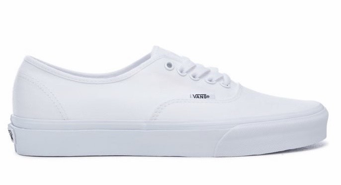 Social Vans authentic brancos