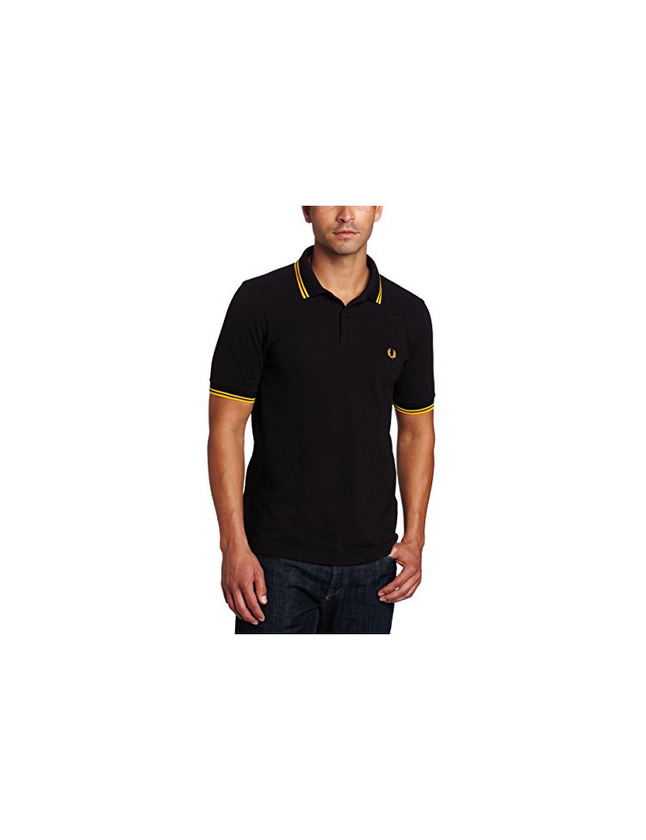 Fashion Fred Perry M3600, Polo Para Hombre, Negro