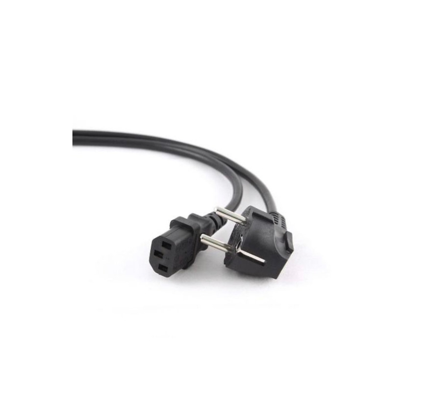 Cabo Alimentação Schuko Macho 90º/Iec-320-C13 1.8M