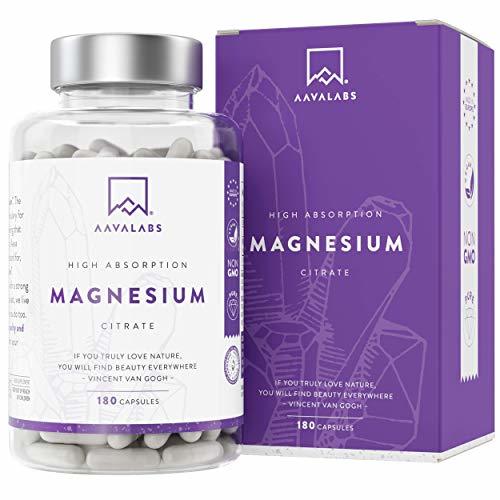 Belleza Suplemento de Citrato de Magnesio [ 400 mg ] de AAVALABS