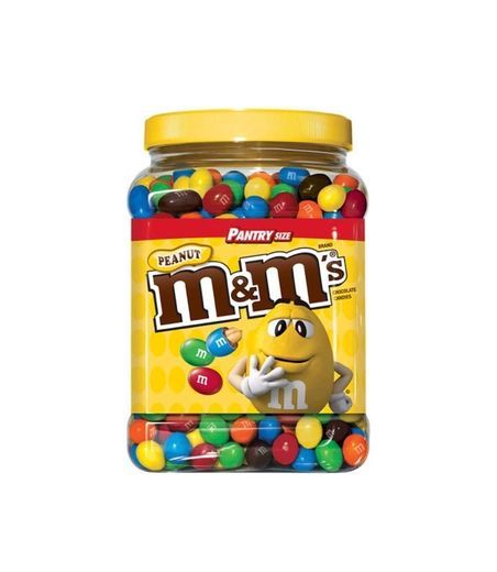 Moda Frasco M&M's Chocolate com amendoim