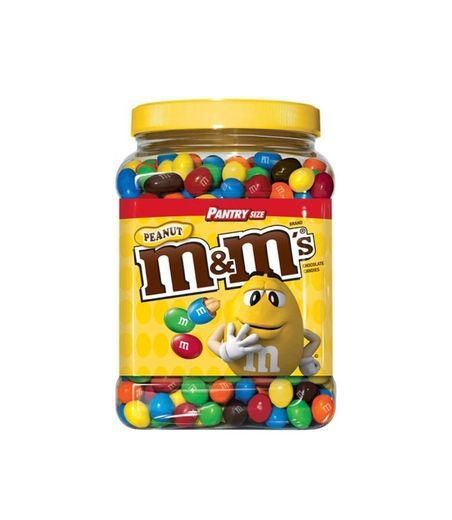 Frasco M&M's Chocolate com amendoim