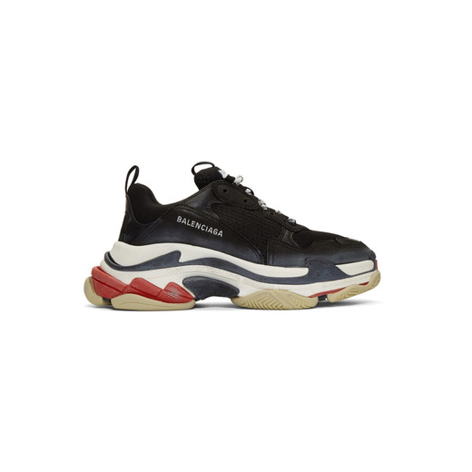 Balenciaga Black Triple S Sneakers