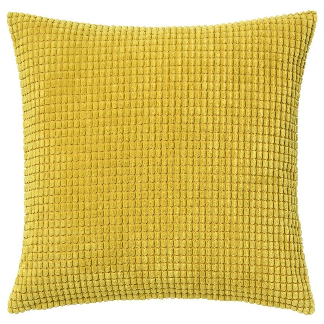 Moda IKEA GULLKLOCKA Capa, amarelo, 50x50 cm