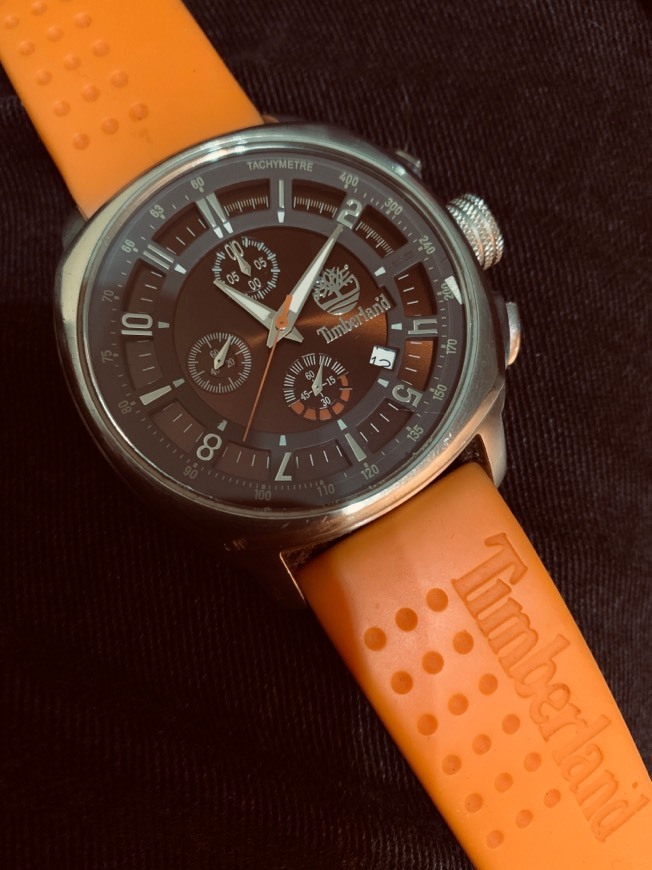 Fashion Timberland Rutherford Reloj para Hombre Analógico de Cuarzo con Brazalete de Piel