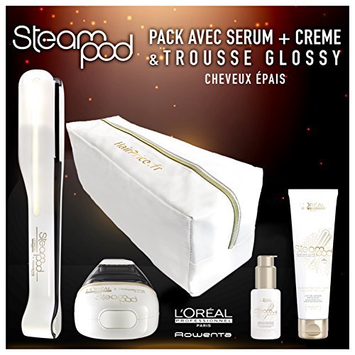 Beauty L'Oreal - Pack de plancha de vapor para el pelo Steampod 2.0