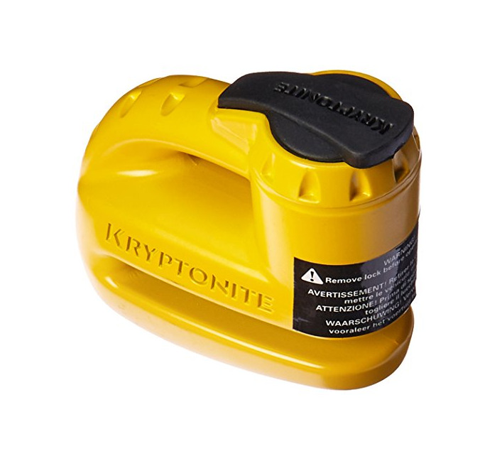 Product Kryptonite 000884 Keeper 5s Yellow Disc Lock