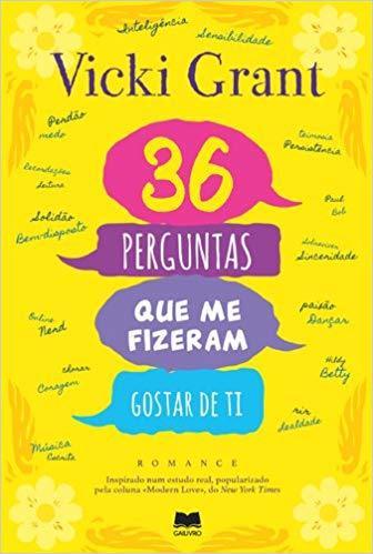 Book 36 Perguntas Que me Fizeram Gostar de Ti