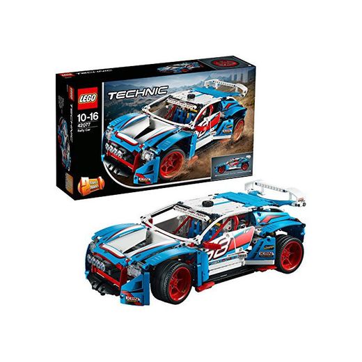 LEGO Technic - Coche de Rally, Vehículo de Carreras de Juguete