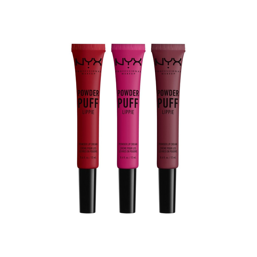 Belleza NYX PROFESSIONAL MAKEUP pintalabios mate larga duración Labial Poowder Puff Lippie Lip