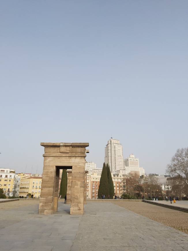 Lugar Templo de Debod