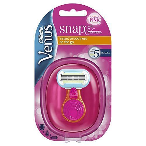 Belleza Gillette Venus Snap con Extra Smooth Maquinilla Portátil para Mujer