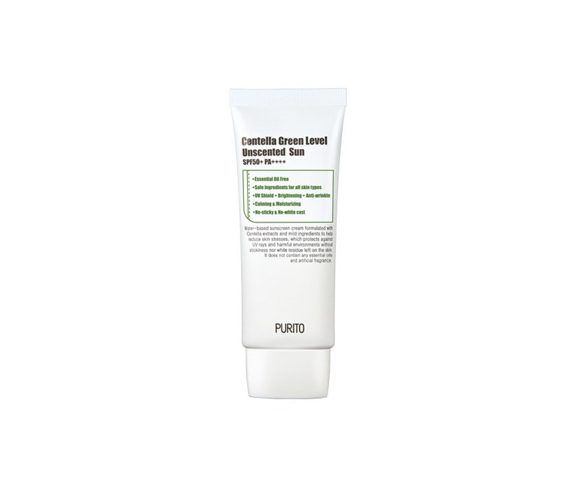 Producto PURITO Centella Green Level Unscented Sun SPF50+ PA++++ 