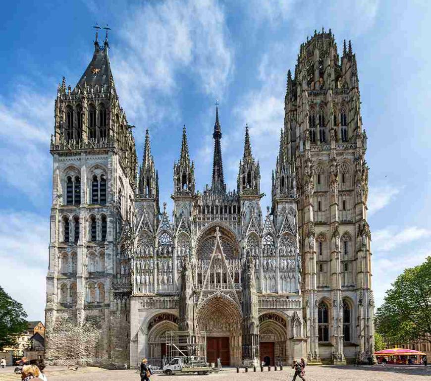 Place Cathédrale Notre-Dame de Rouen