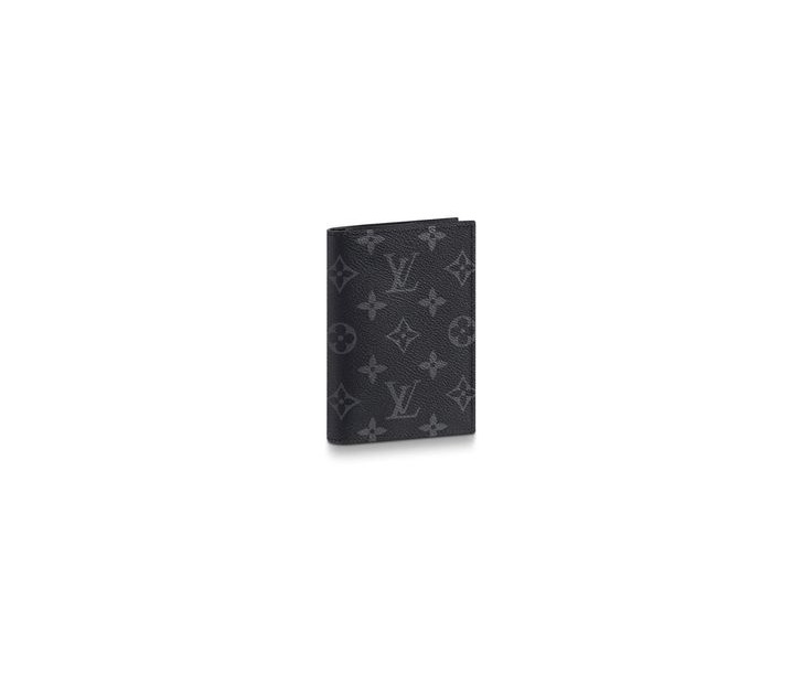 Social Funda de pasaporte Louis Vuitton estampado Monogram Eclipse