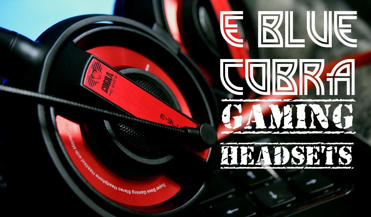 E-Blue Cobra Series Gaming Headset (EHS013) Review / Test ...