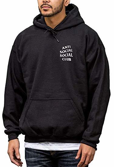 Fashion Sudadera Anti Social Club con Capucha