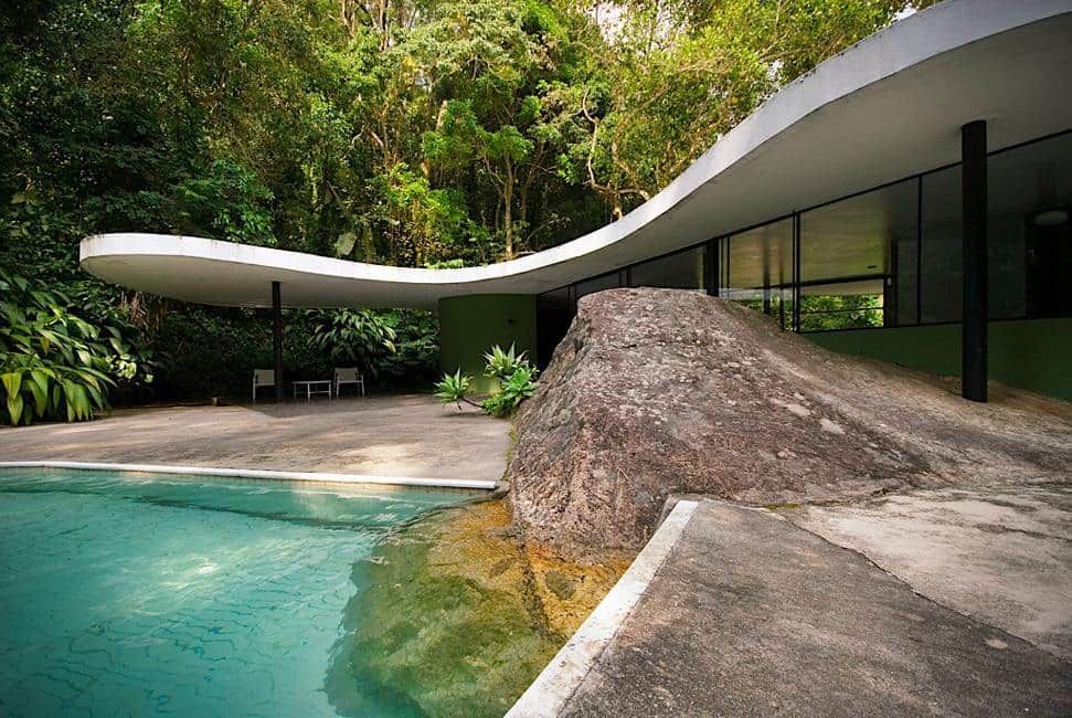 Lugar Casa das Canoas - Oscar Niemeyer