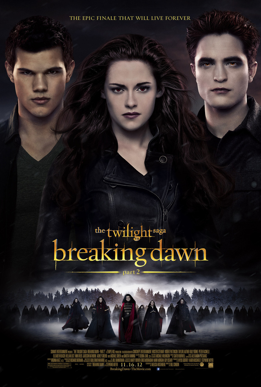 Película La saga Crepúsculo:  Amanecer - Parte 2