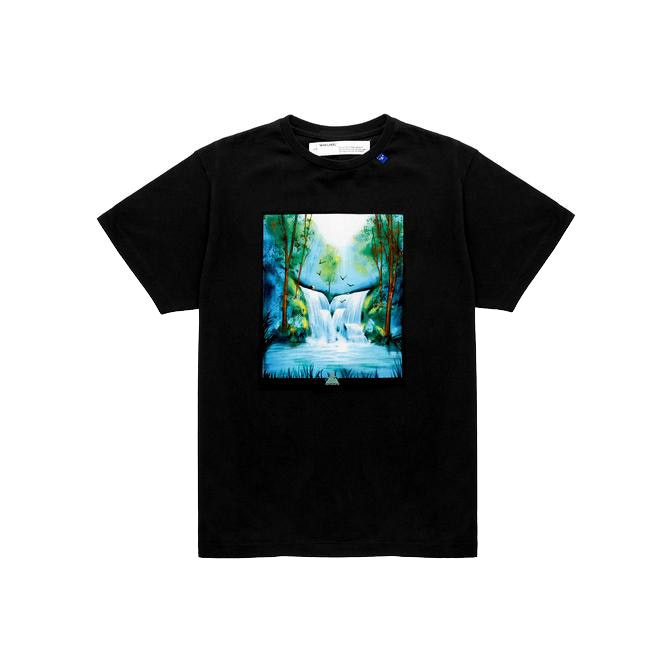 Producto OFF-WHITE Waterfall T-Shirt Black/Multicolor