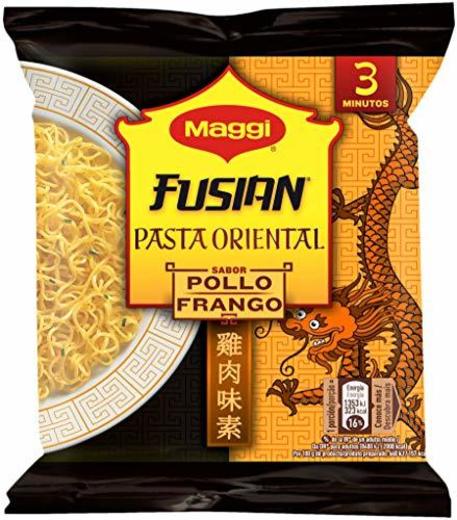 Maggi Fusian Pasta Oriental Noodles Sabor Pollo - Fideos Orientales - Bolsa
